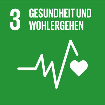 Bild vergrößern: Logo: (3) Gesundheit und Wohlergehen