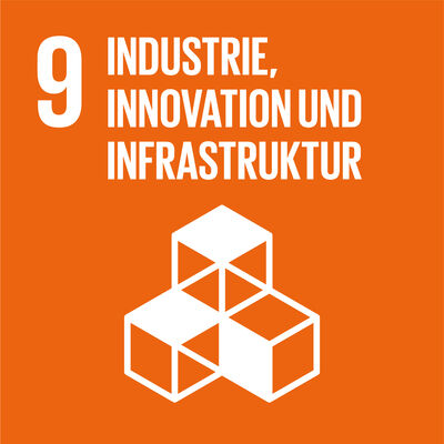 Bild vergrößern: Logo: (9) Industrie, Innovation und Infrastruktur