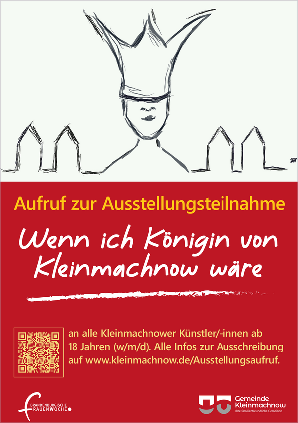 Bild vergr&ouml;&szlig;ern: Plakataufruf zur Ausstellungsteilnahme