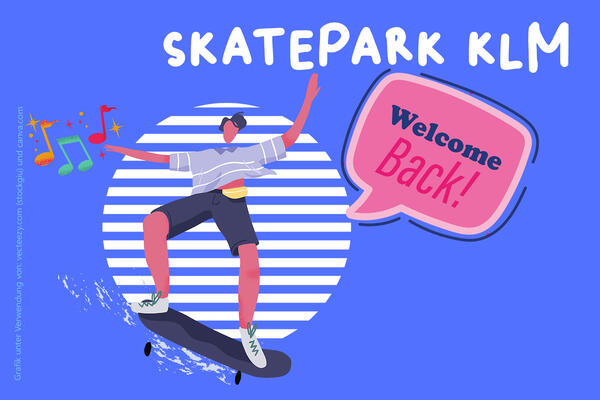 Plakat Skatebahn Kleinmachnow