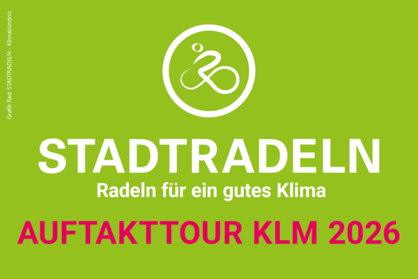 Bild vergr&ouml;&szlig;ern: Stadtradeln Grafiken Kleinmachnow 2026 - Auftakttour