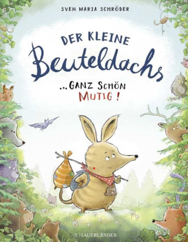 Bild vergr&ouml;&szlig;ern: Beuteldachs mit Rucksack