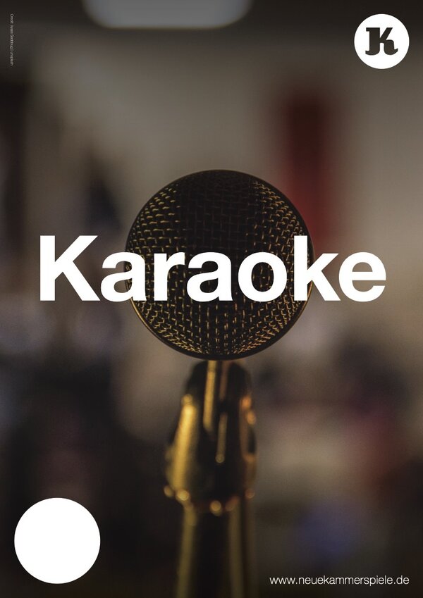 Bild vergr&ouml;&szlig;ern: Das Bild zeigt ein Mikrofon und die Aufschrift Karaoke