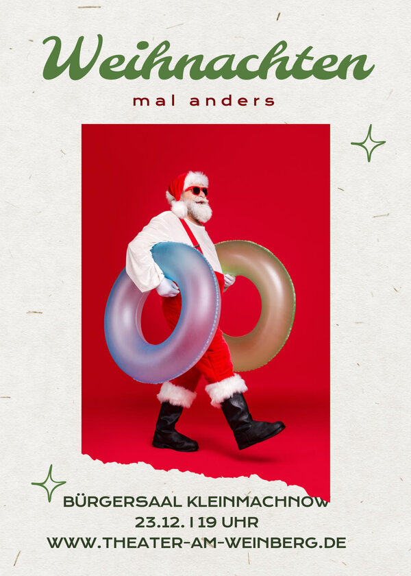 Bild vergr&ouml;&szlig;ern: Das Foto zeigt die Einladung zur Veranstaltung "Weihnachten mal anders"