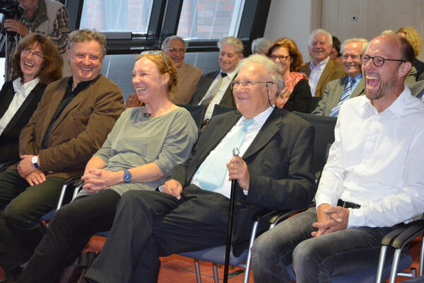 Bild vergr&ouml;&szlig;ern: Prof. Dr. Faensen und Familie